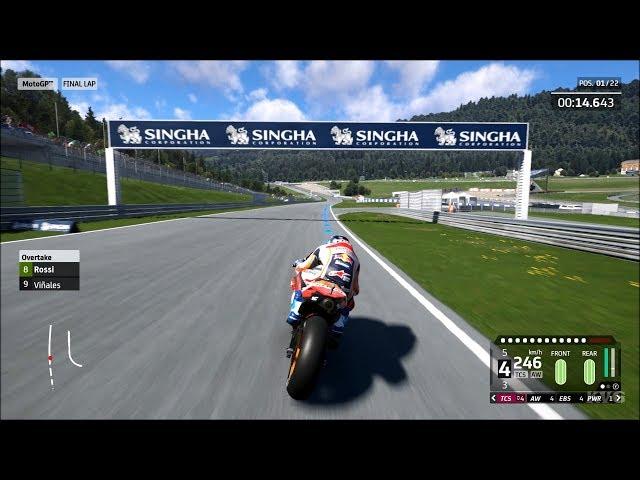 MotoGP 20 - Red Bull Ring Spielberg (AustrianGP) - Gameplay (PC HD) [1080p60FPS]