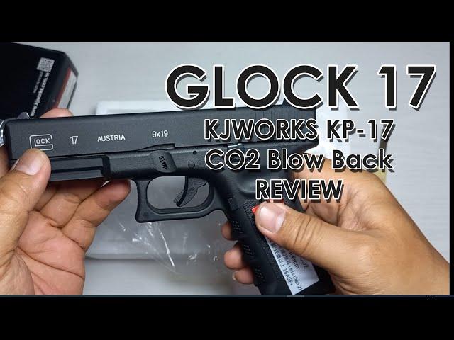 Review Glock 17 Co2 Blow Back  (KJW KP 17) #airsoft #airsoftgun