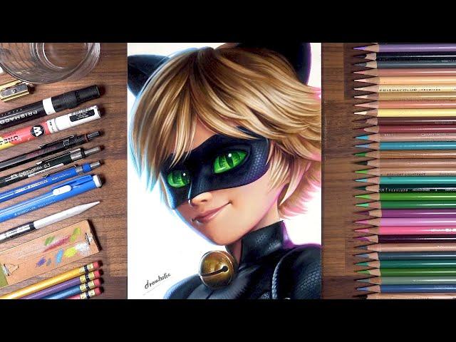 Drawing Miraculous: Cat Noir | drawholic