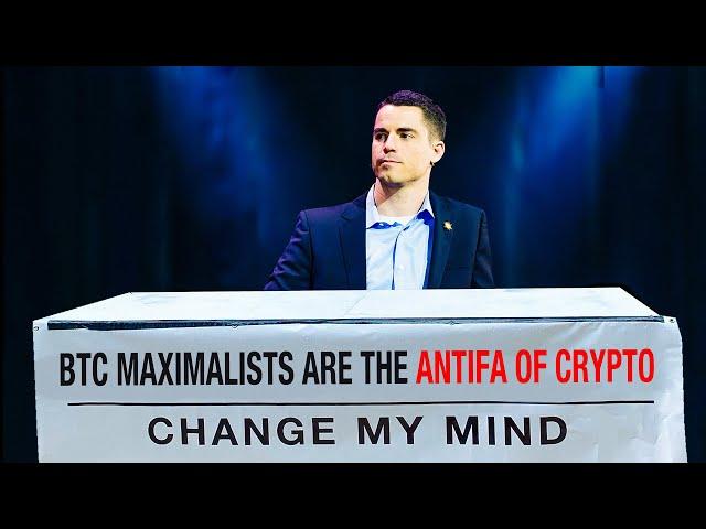 Roger Ver: BTC Maximalists are the Antifa of Crypto - Change My Mind