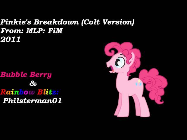 Mirror: Pinkie Pies Breakdown (Colt Version)