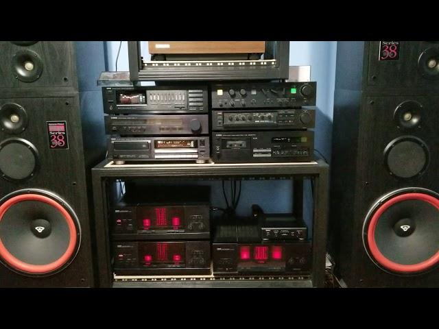 The replacement of my beloved 4 Yamaha M-70's with 4 new Yamaha Amps 2 M-80's 1 M-85 and 1 MX-1000.