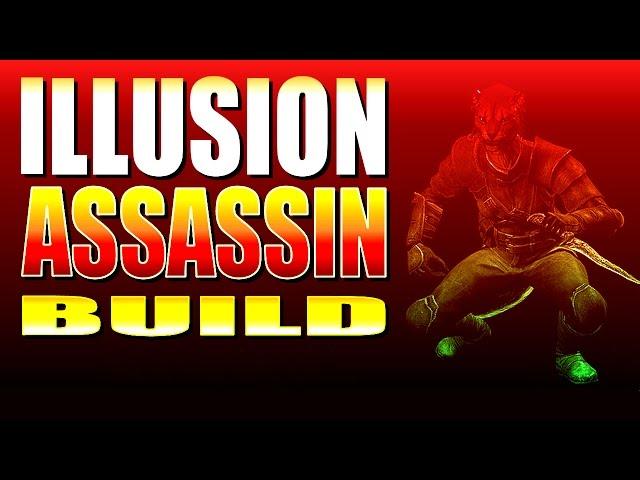 Skyrim SE - ILLUSION ASSASSIN BUILD - Awesome Deadly Dagger Sneak Attacks (One-Shot a Giant!)