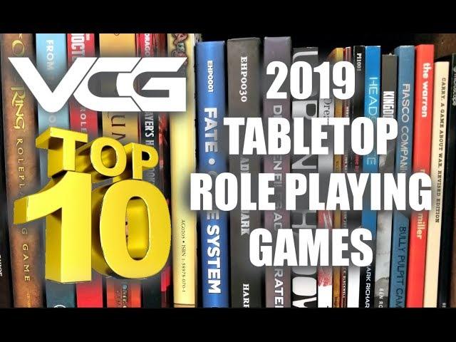 TOP 10 TABLETOP ROLE PLAYING GAMES OF 2019