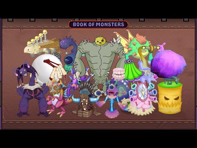 ALL Monsters Ethereal Workshop Fanmade | My Singing Monsters