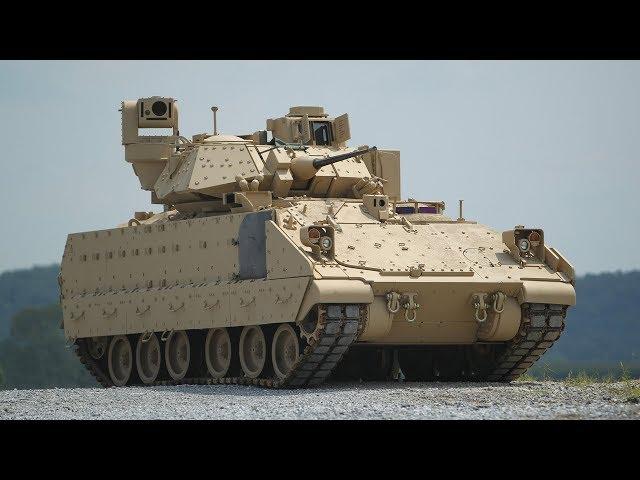 M2 Bradley Vehicles Demonstrate Combat Power