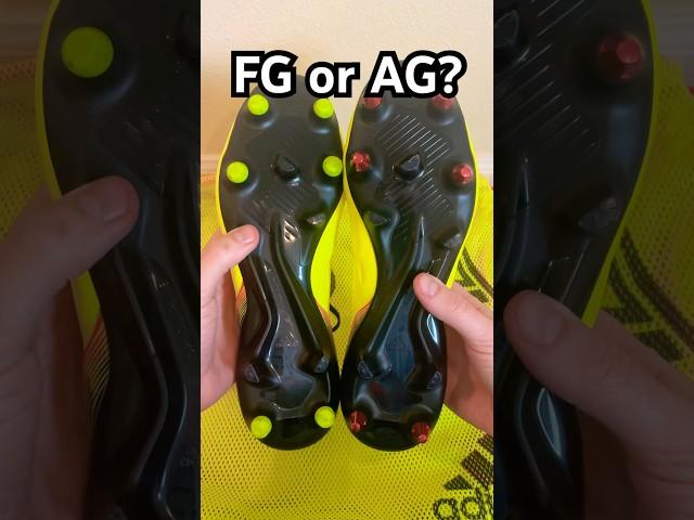 No need to buy 2 pairs, convert your SG into FG! #soccercleats #footballboots #adidasfootball #sg