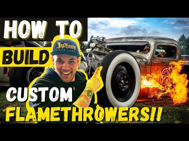 How To Build Flame Thrower Exhaust!!!  (Stand Alone Ignition System)