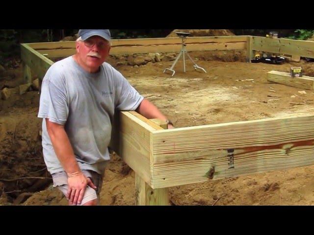 DIY Shed AsktheBuilder How to Build a Wood Frame Floor Part 1