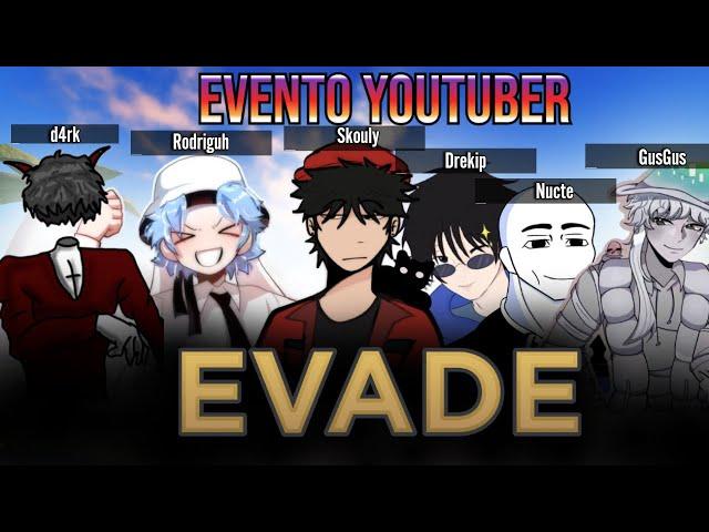 EVENTO DE YOUTUBERS FAMOSOS EN EVADE