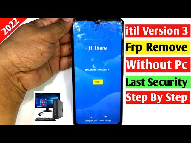 Itel Vision 3 (S661LP) Frp Unlock/Gmail Account Remove (Without Pc) 2022