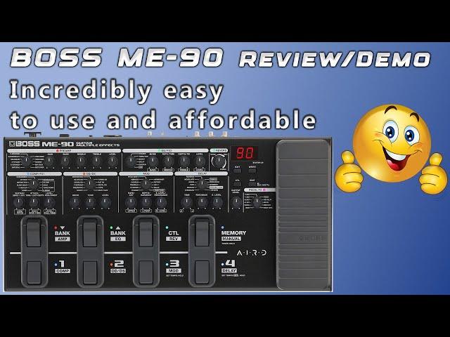 Boss ME-90 Review & Demo - Is It Worth The Upgrade from the ME-80?