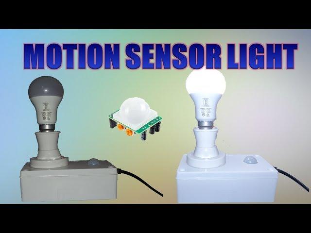 How To Make Motion Sensor Light Homemade