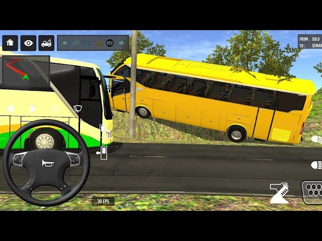 Indonesia Coach bus driving | Euro bus simulator 2024 Android gameplay