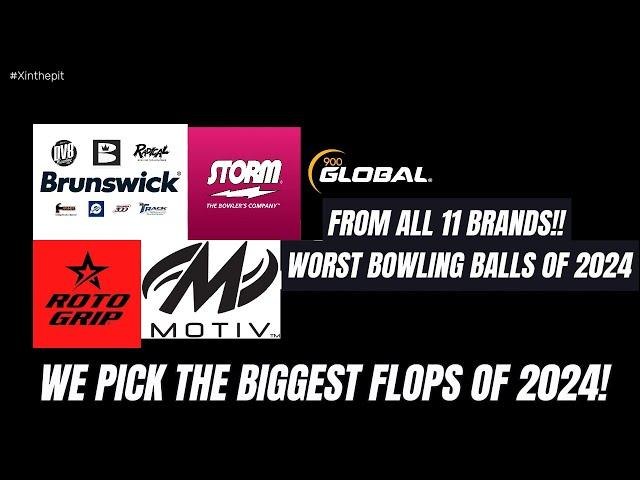 WORST Ball Of the year!! We pick the WORST of all 11 brands!! 2024 edition!!