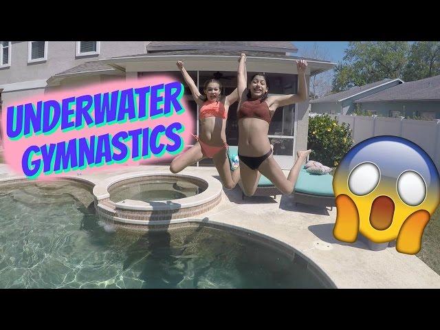 UNDERWATER GYMNASTICS CHALLENGE| BFF EDITION