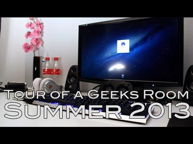 Geeks Room Tour: Summer 2013 - Hackintosh, Macbook Air, iPad mini