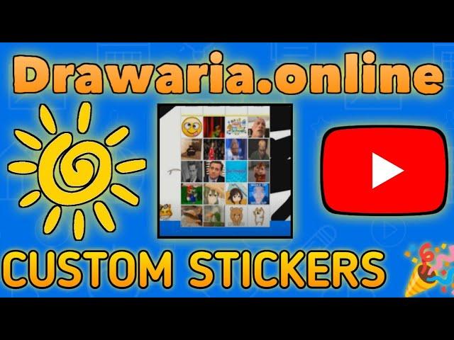 Drawaria online hack | Custom Stickers  190 Subs Special!