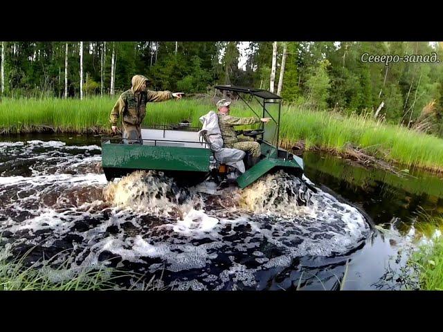 ВЕЗДЕХОД "АКУЛА" В ДЕЛЕ (часть-2) РЕАЛЬНЫЙ ВЕЗДЕХОД!