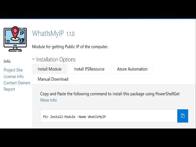 Get Your Public IP Address with PowerShell