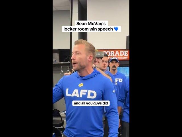 McVay's LA speech  #shorts