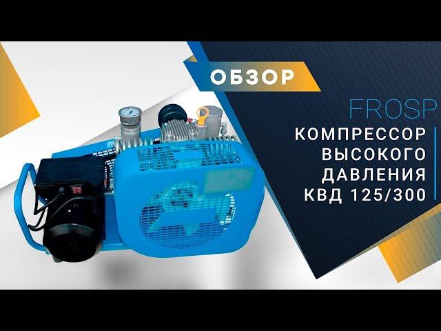 Компрессор высокого давления FROSP КВД 125/300 (220В)