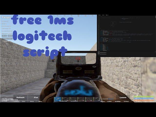 FREE (2024) Rust logitech script (tutorial and gameplay)