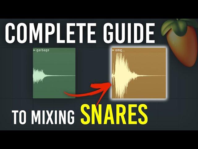 The Best Snare Mixing Tricks & Tips | FL Studio Tutorial