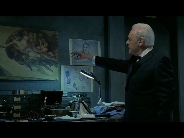 Westworld S01E10 Ford explains Michelangelo’s painting