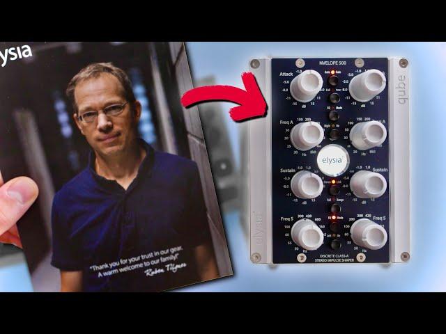 this drum processor is his MASTERPIECE! // Elysia nvelope