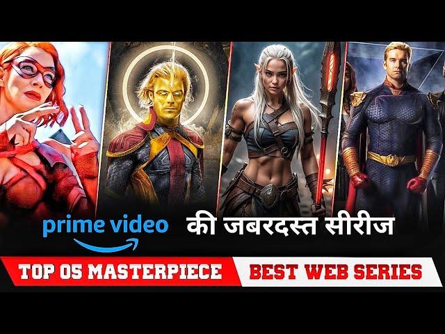 Top 05 Hindi dubbed Web series on amazon prime video  best web series in hindi must watch in 2024