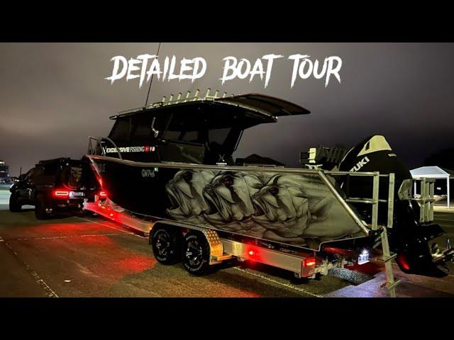 CUSTOM 8.5M HARDTOP BOAT TOUR | Oceanic Fabrication | Excessive Fishing