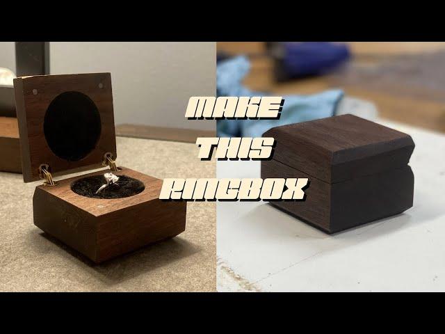 How To Make A Ring Box - Diy Engagement Ring Box