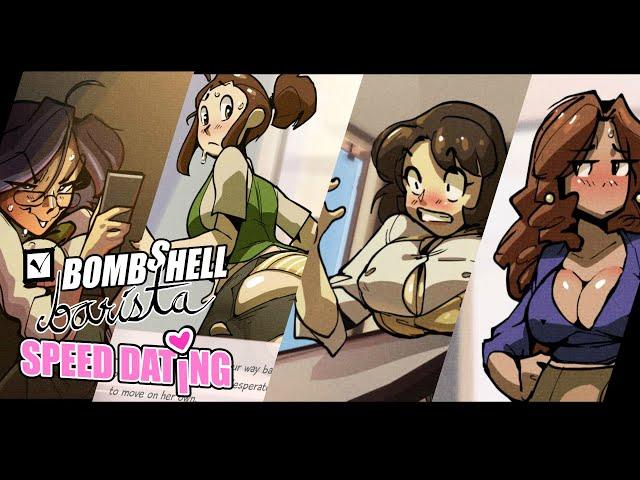 Bombshell Barista: Speed Dating Trailer