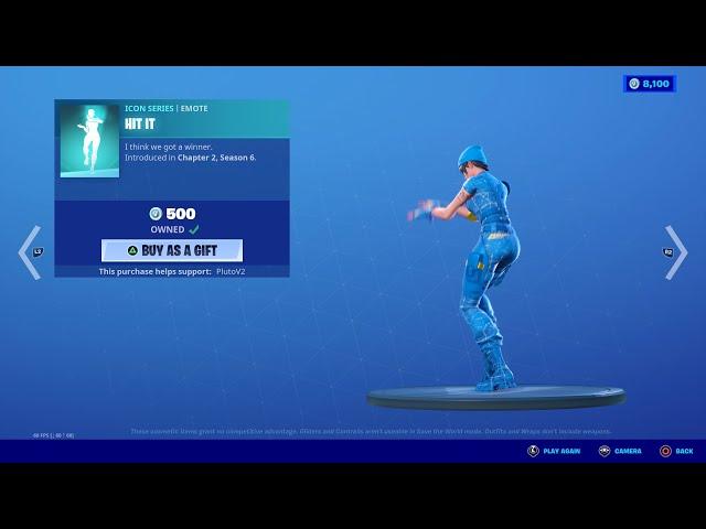 NEW TIK TOK “Hit It Emote” in Fortnite!