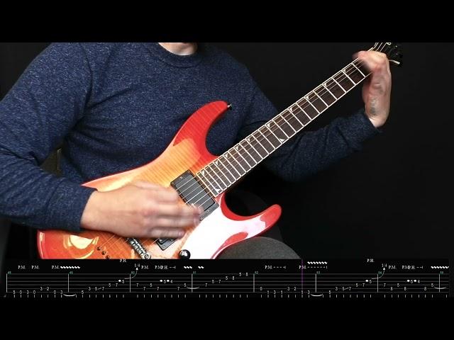 Galneryus - T.F.F.B. Solo Cover (+ tab/backing track)