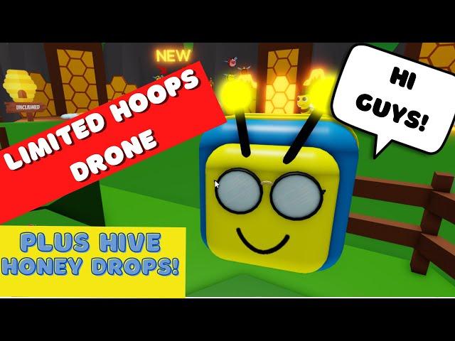 SAVE THE BEES! LIMITED HOOPS DRONE (ALMOST GONE FOREVER)