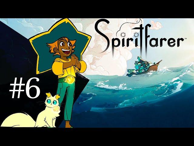 Spiritfarer  Бродячий торговец Франсис. Улучшаем чертежный стол  Прохождение на русском  #6