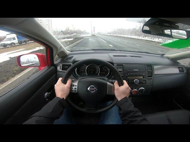 Nissan Tiida POV City Driving