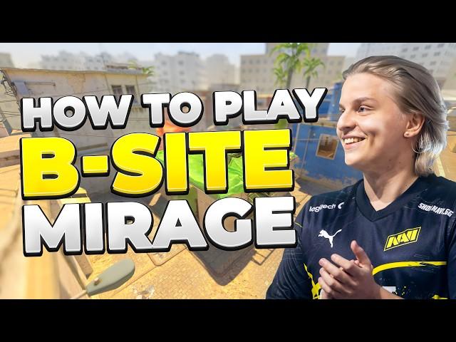 How the PROS play B-Site Mirage (CS2 Guide)