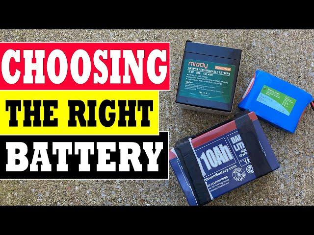 How to choose a battery for ham radio