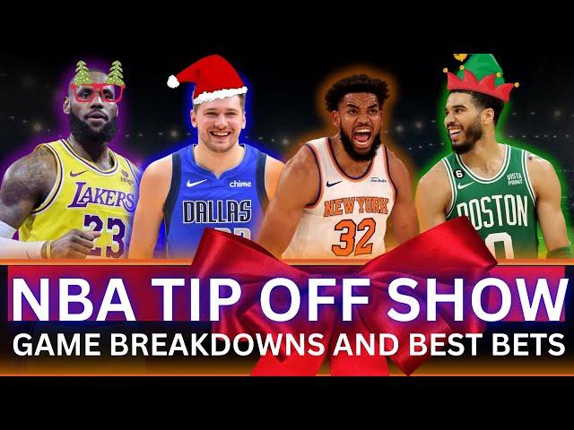 NBA Christmas Picks and Predictions | 76ers vs Celtics | Lakers vs Warriors | Tip-Off for Dec 25