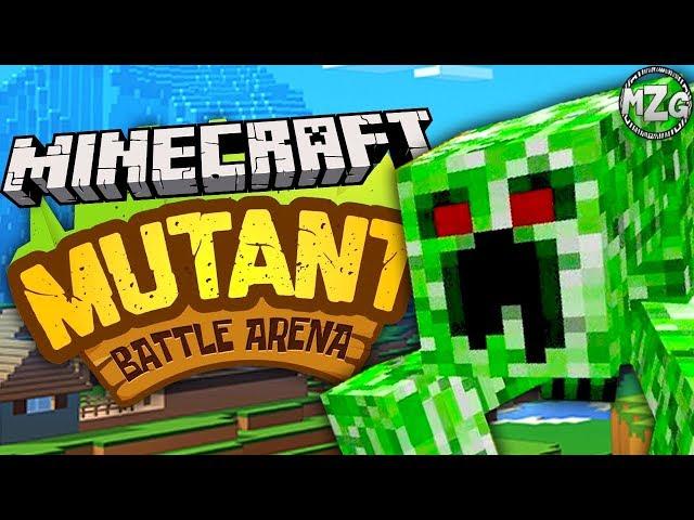 MUTANT Battle Arena!? - Minecraft Mutants!! -  Zebra's Minecraft Fun