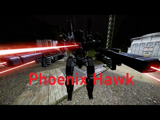 MWO - Close Range Phoenix Hawk-7S (#859)