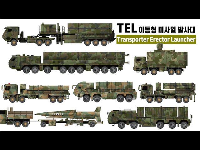 TEL이동형 미사일 발사대│Transporter Erector Launcher