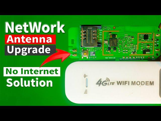 4G USB Wifi Modem No Network, 4G Lte Wifi Modem Antenna Upgrade, 4G USB Wifi No Network fix