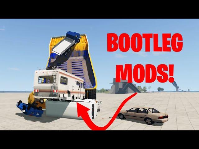 Absolutely GARBAGE BeamNG Mods! (Meshlaps and Bootleg addons)