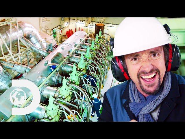 This Engine Is So Big Richard Hammond Can Walk Inside It | Richard Hammond's Big