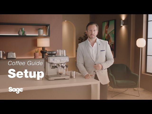 The Barista Express™ | A walkthrough of your all-in-one espresso machine | Sage Appliances UK