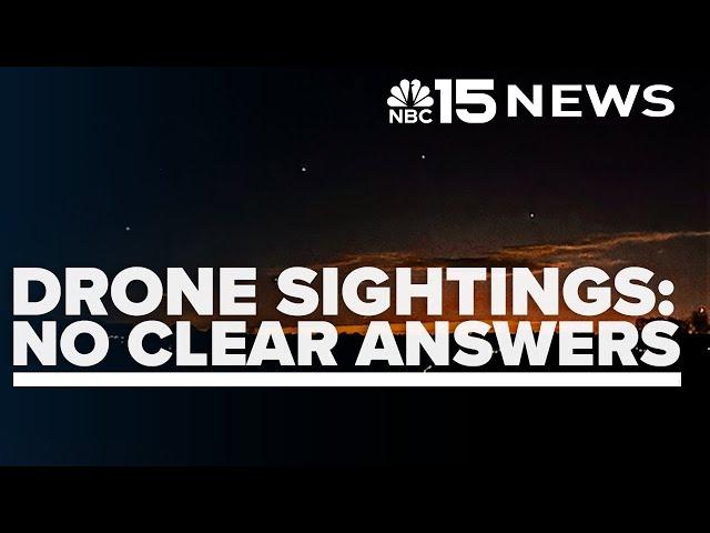 Lack of clear answers on drone sightings draws bipartisan backlash